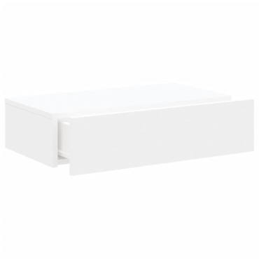 vidaXL Έπιπλο Τηλεόρασης με LED Λευκό 60x35x15,5cm
