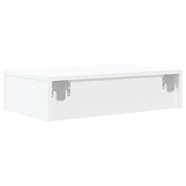 vidaXL Έπιπλο Τηλεόρασης με LED Λευκό 60x35x15,5cm