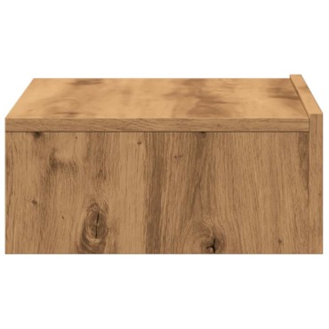 ντουλάπι τηλεόρασης vidaXL με φώτα LED Artisan Oak 60x35x15,5cm