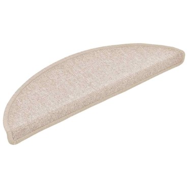 vidaXL Πατάκια Σκάλας 20 τεμ. Taupe 56x17x3 εκ.