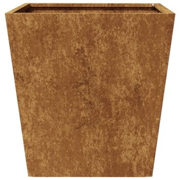 vidaXL Ζαρντινιέρα Κήπου 40x40x40 cm Ατσάλι σκληρυθέν στον αέρα