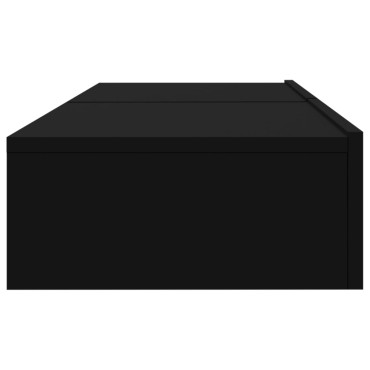 vidaXL Έπιπλα Τηλεόρασης με LED 2 τεμ. Μαύρο 60x35x15,5cm