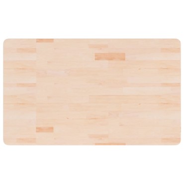 vidaXL Πάγκος Εργασίας Ορθογώνιος 100x60x(71,5-98) εκ Μασίφ Ξύλο Δρυός