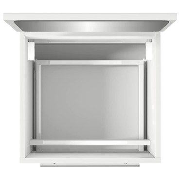 vidaXL Ντουλάπι Μπάνιου με Καθρέφτη Λευκό 41x38,5x48cm