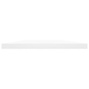 vidaXL Ράφια Βιβλιοθήκης 4 τεμ. Λευκά 60x40x1,5cm από Επεξ. Ξύλο