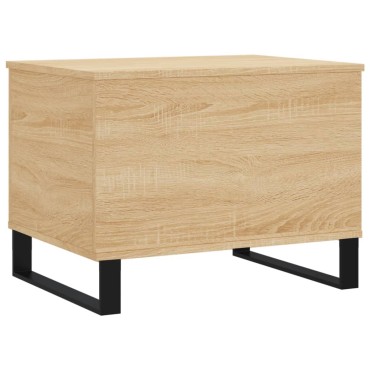 vidaXL Τραπεζάκι Σαλονιού Sonoma Δρυς 60x44,5x45cm Επεξεργασμένο Ξύλο 1 τεμ.