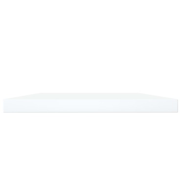 vidaXL Ράφια Βιβλιοθήκης 4 τεμ. Λευκά 100x20x1,5cm από Επεξ. Ξύλο