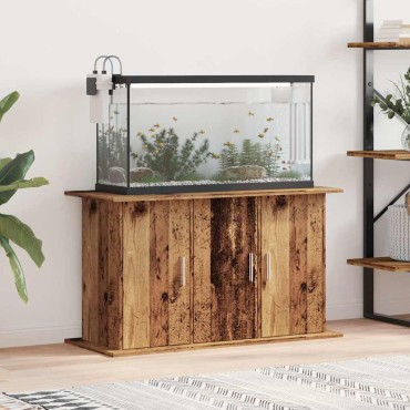 vidaXL Βάση Ενυδρείου Παλιό ξύλο 101x41x58 εκ. από Επεξεργασμένο Ξύλο