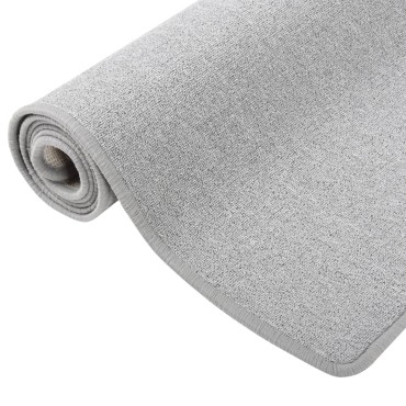 vidaXL Χαλί Διάδρομος Ανοιχτό Γκρι 50x300cm