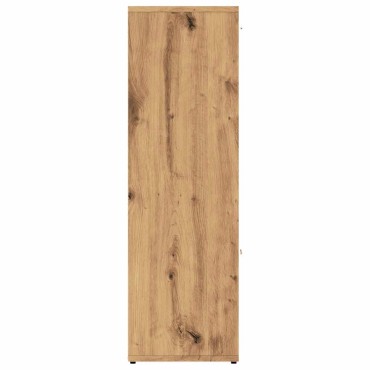 vidaXL Βιβλιοθήκη Τεχνίτης Δρυς 90x28x90cm Επεξεργασμένο Ξύλο 1 τεμ.