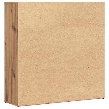 vidaXL Βιβλιοθήκη Τεχνίτης Δρυς 90x28x90cm Επεξεργασμένο Ξύλο 1 τεμ.