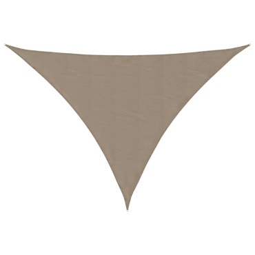 vidaXL Πανί Σκίασης Τρίγωνο Taupe 3 x 4 x 5 μ. από Ύφασμα Oxford