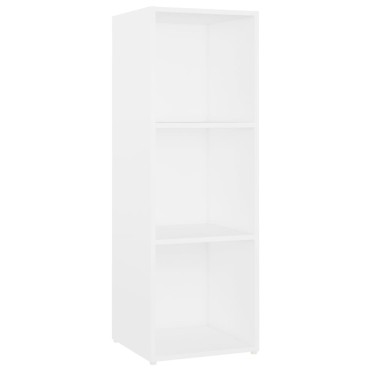vidaXL Έπιπλο Τηλεόρασης Λευκό 107x35x37cm Μοριοσανίδα