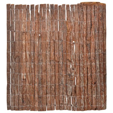 vidaXL Φράχτης Κήπου 100x600cm Φλοιός