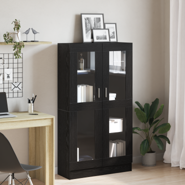 vidaXL Βιβλιοθήκη 4 επιπέδων 82,5x30,5x150cm Επεξεργασμένο Ξύλο 1 τεμ.