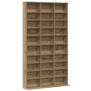 vidaXL CD Cabinet από Δρυ - 101x23x177.5cm Φτιαγμένο από Ξύλο