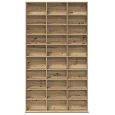 vidaXL CD Cabinet από Δρυ - 101x23x177.5cm Φτιαγμένο από Ξύλο
