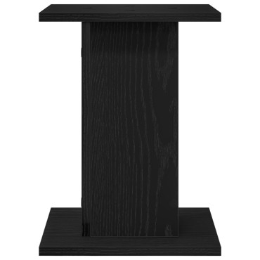 vidaXL Ράφι φυτών 2 τεμ Μαύρη Δρυς 30x30x40 εκ Κατασκευασμένο ξύλο