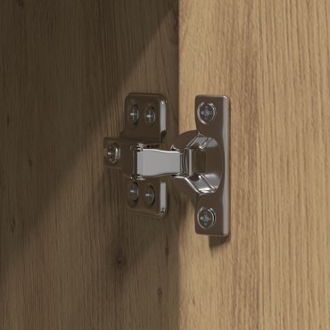 vidaXL Highboard Artisan Oak 40x42.5x185cm από κατασκευασμένο ξύλο 1 τεμ.