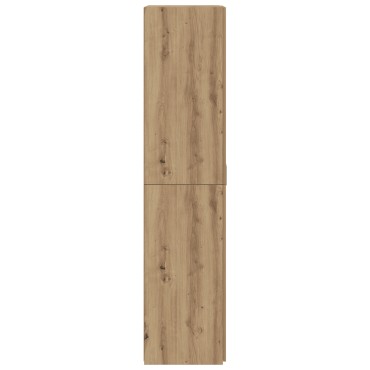 vidaXL Highboard Artisan Oak 40x42.5x185cm από κατασκευασμένο ξύλο 1 τεμ.