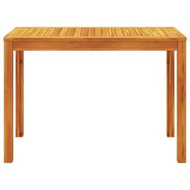 vidaXL Σέτ φαγητού για κήπο 9 τεμ. Καφέ Στερεό Ξύλο Ακακίας 200x100x74cm