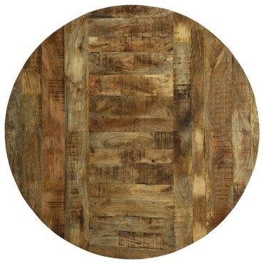 vidaXL Τραπέζι Φαγητού Στρογγυλό 160x76cm Μασίφ Ξύλο Μάνγκο 1 τεμ.