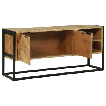 vidaXL Γραφείο Τηλεόρασης 110x30x50cm Μασίφ Ξύλο Ακακίας