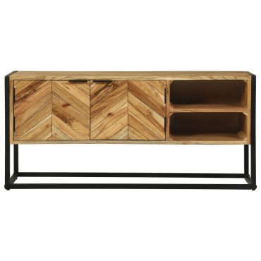 vidaXL Γραφείο Τηλεόρασης 110x30x50cm Μασίφ Ξύλο Ακακίας