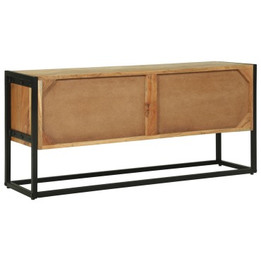 vidaXL Γραφείο Τηλεόρασης 110x30x50cm Μασίφ Ξύλο Ακακίας