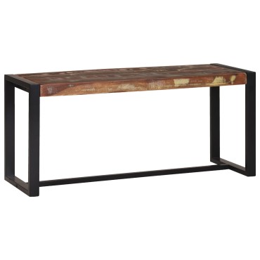 vidaXL παγκάκι Στερεό ξύλο μάνγκο 100x35x45cm