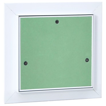 vidaXL Πάνελ Πρόσβασης Πράσινο και Ασημί 20 x 20 cm