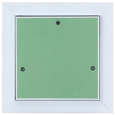 vidaXL Πάνελ Πρόσβασης Πράσινο και Ασημί 20 x 20 cm
