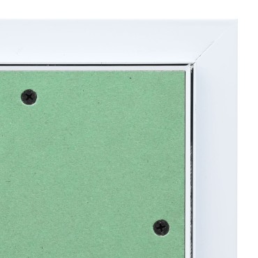 vidaXL Πάνελ Πρόσβασης Πράσινο και Ασημί 20 x 20 cm