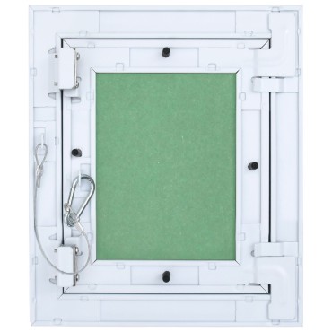 vidaXL Πάνελ Πρόσβασης Πράσινο και Ασημί 20 x 25 cm