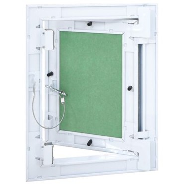 vidaXL Πάνελ Πρόσβασης Πράσινο και Ασημί 25 x 30 cm