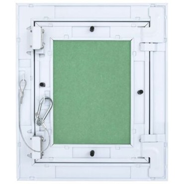 vidaXL Πάνελ Πρόσβασης Πράσινο και Ασημί 25 x 30 cm