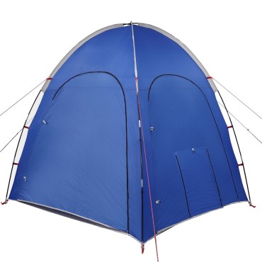 vidaXL Πισίνα Σκηνή με στέγη Αζούρ Μπλε 366 x 305 x 231 cm
