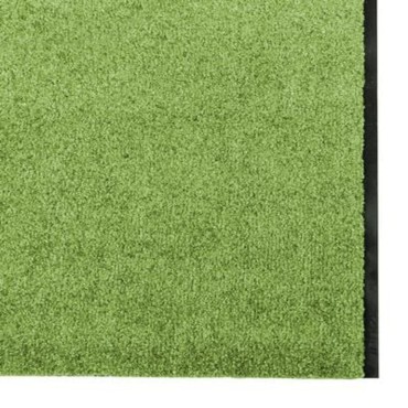 vidaXL Χαλάκι Εξώπορτας Πράσινο και Μαύρο 120 x 400 cm 100% Πολυαμίδιο