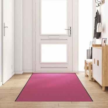vidaXL Πλυμένο Ροζ Πατάκι Εισόδου 120x350 εκ