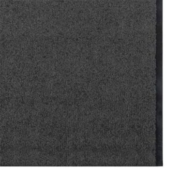 vidaXL Χαλάκι Εξώπορτας Ανθρακί και Μαύρο 120 x 400 cm 100% Πολυαμίδιο