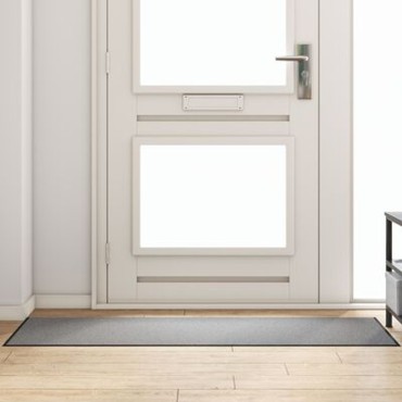 vidaXL Πατάκι Πόρτας Ορθογώνιο Γκρι 60x180 εκ
