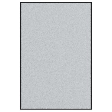 vidaXL Χαλάκι Εξώπορτας Γκρι και Μαύρο 120 x 180 cm 100% Πολυαμίδιο