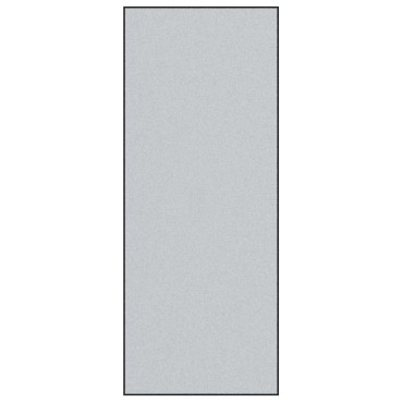 vidaXL Χαλάκι Εξώπορτας Γκρι και Μαύρο 120 x 300 cm 100% Πολυαμίδιο