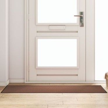 vidaXL Ορθογώνιο Καφέ Πατάκι 60x180 εκ.