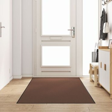 vidaXL Ραχάτι Πόρτας Ορθογώνιο Καφέ 120x250 εκ.