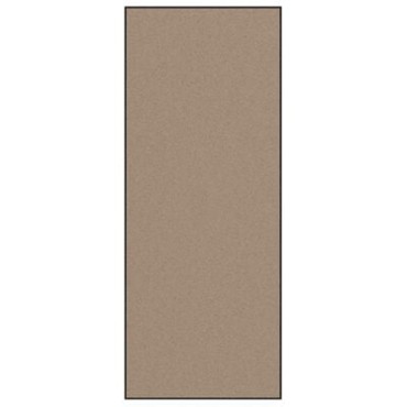 vidaXL Χαλάκι Εξώπορτας Μπεζ και Μαύρο 120 x 300 cm 100% Πολυαμίδιο