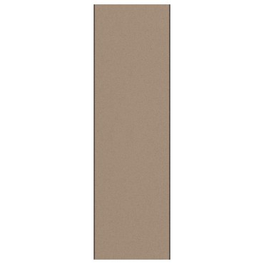vidaXL Χαλάκι Εξώπορτας Μπεζ και Μαύρο 120 x 400 cm 100% Πολυαμίδιο