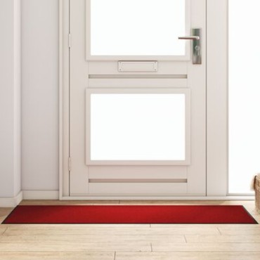 vidaXL Πατάκι Πόρτας Ρογκόν Κόκκινο 60x180 εκ.