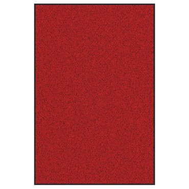 vidaXL Πατάκι πόρτας Ορθογώνιο Κόκκινο 120x180 εκ