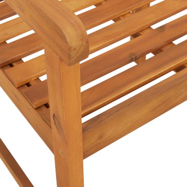 vidaXL Καρέκλες Κήπου 2 τεμ. 56x56x90cm Μασίφ Ξύλο Ακακίας